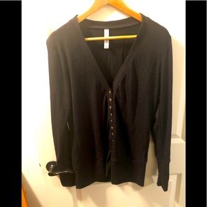 Snap front cardigan